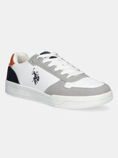 Маратонки U.S. Polo Assn. STEVE сиво STEVE бяло