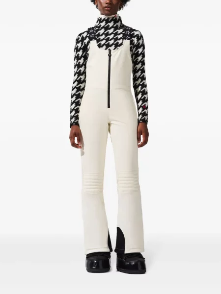 Pantaloni de schi Perfect Moment alb