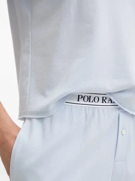 Hímzett frottír ing Polo Ralph Lauren kék