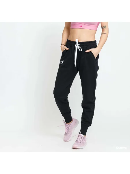 Fleece παντελόνι joggers Under Armour μαύρο