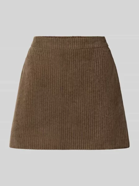 Rozkloszowana spódnica mini z bocznym zamkiem błyskawicznym model AUDRE' Pieces
