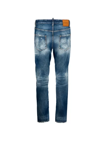 Ursuleț de pluș blugi Dsquared2 clasici albastru