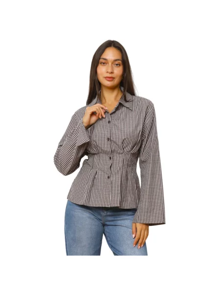 Bluza La Modeuse smeđa