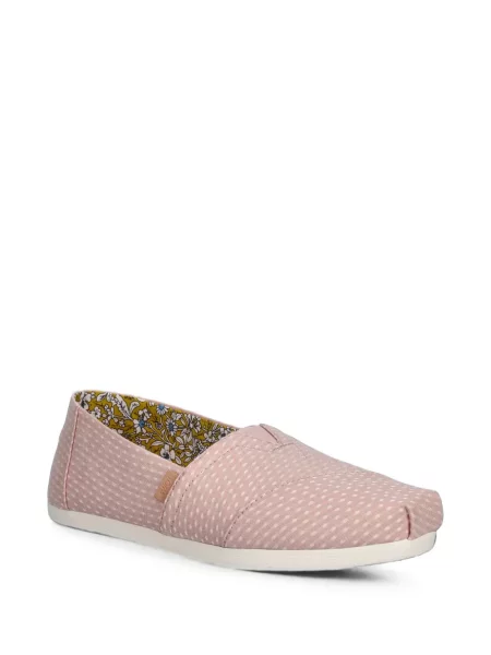 Chiloți Toms cu buline slip-on roz