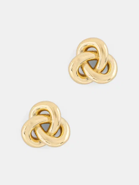 Uhani EDBLAD Infinity Knot zlata