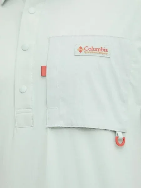 Scurt tricou polo Columbia albastru