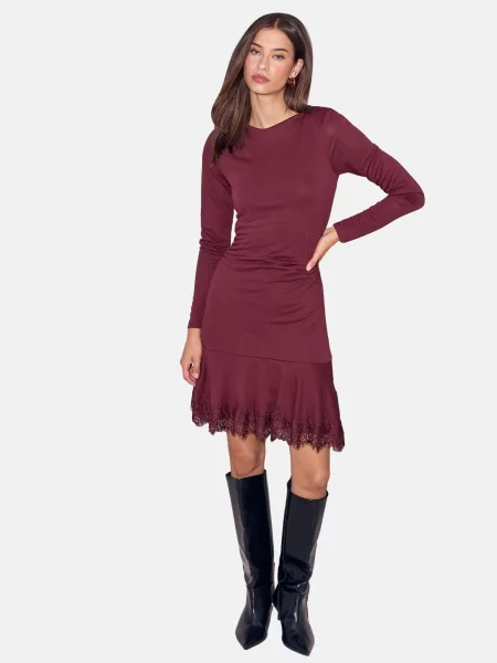 Lipsy Rochie burgundy roșu