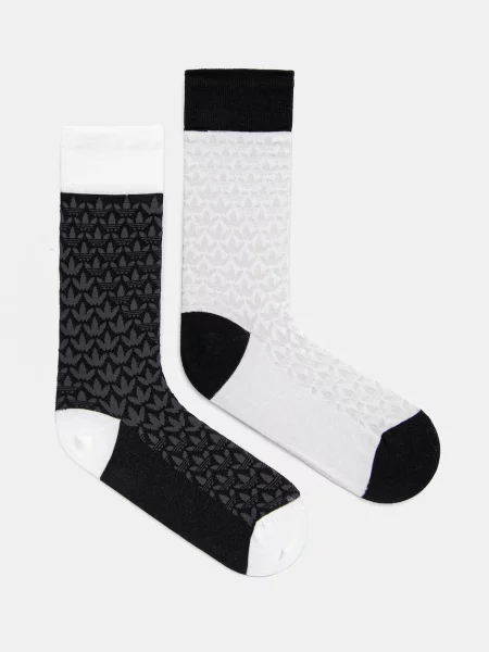 Чорапи adidas Originals 2 чифта черно