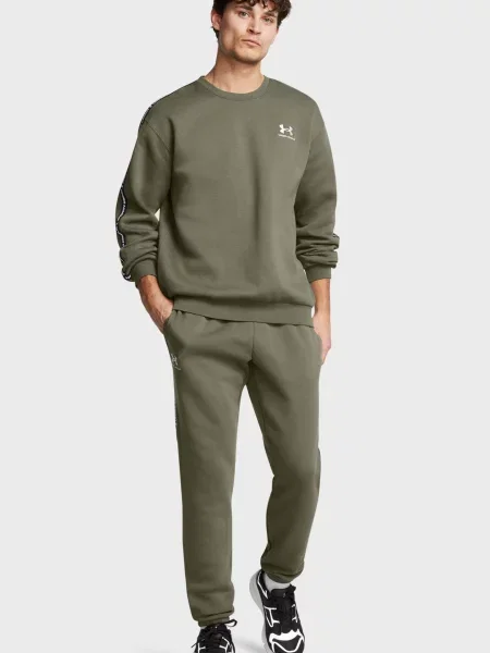 Флисовая спортивная кофта Under Armour зеленая