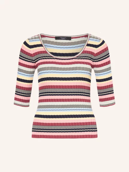 Weekend Max Mara Svetr Guglia S Rukávem tmavě / žlutá / modrá červená