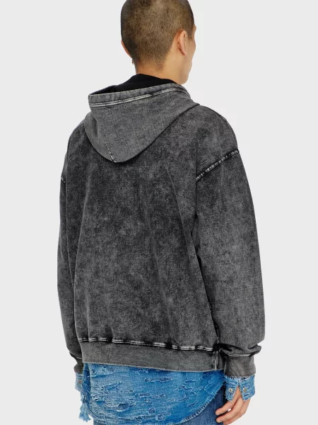Худи Diesel серое