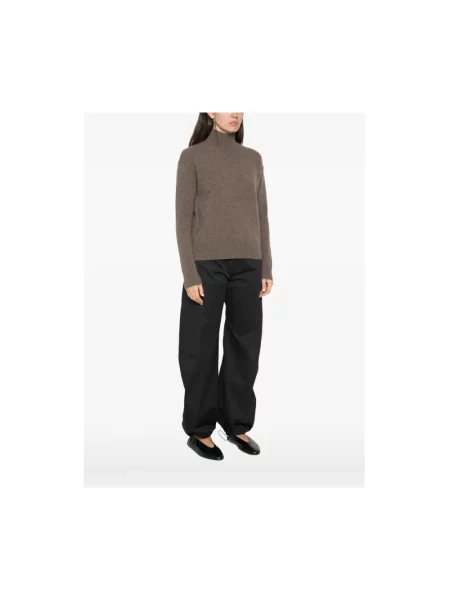 Sweter Max Mara brązowy