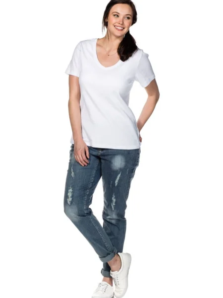 SHEEGO Tricou alb