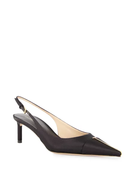 Pantofi cu toc Tom Ford slingback negru