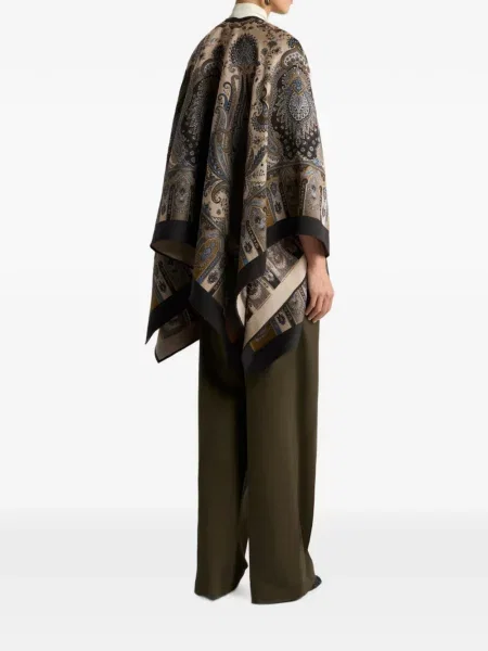 Geacă Etro de lână cu model paisley