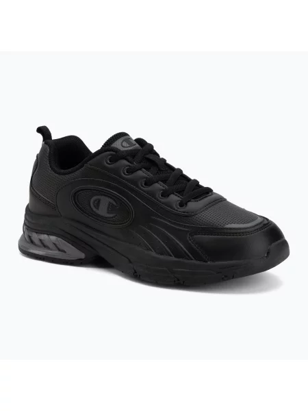 Încălțăminte pentru copii Champion Eagle Run GS Low Cut triple black negru