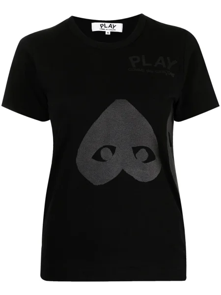 Tricou Comme Des Garcons Play negru