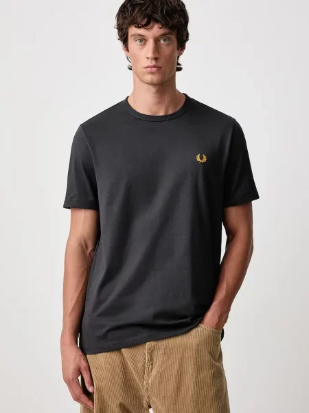 Fred Perry Tricou Ringer gri