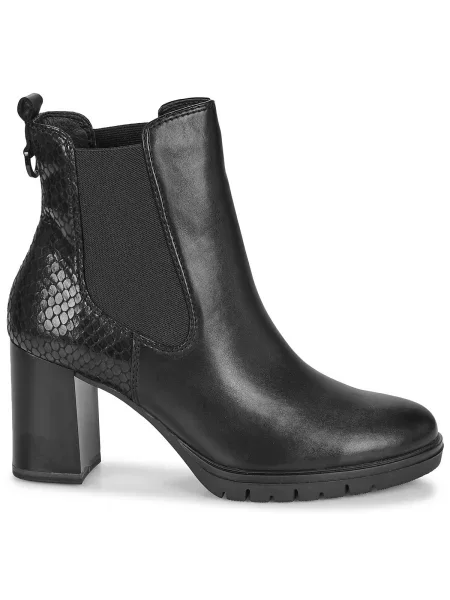Tamaris Cizme glezne negru
