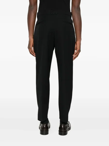 Pantaloni Balmain plisate negru