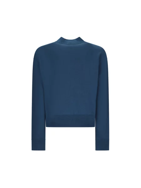 Bluza Chloe z logo niebieska