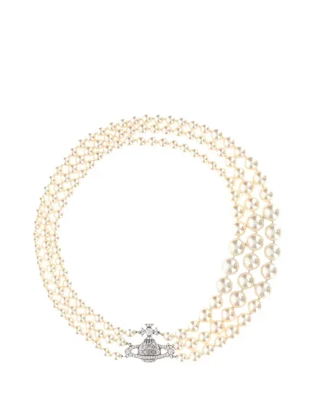 Colier Vivienne Westwood cu perle