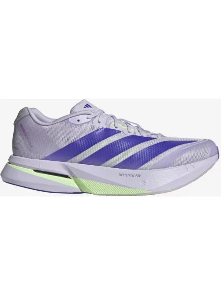 Buty do biegania adidas Adizero Boston 13 Light Strike Pro fioletowy biały