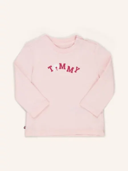 Tommy Hilfiger Koszulka Z Długim Rękawem rosa różowa
