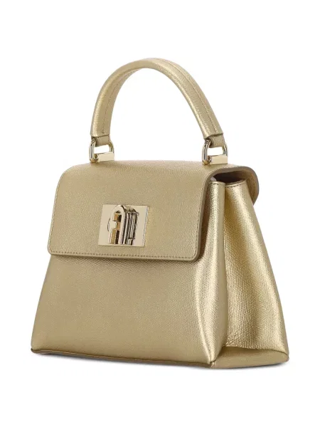 Δερμάτινη τσάντα shopper Furla