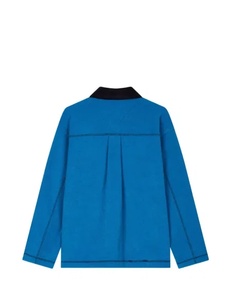 Lung tricou polo Tomboy albastru