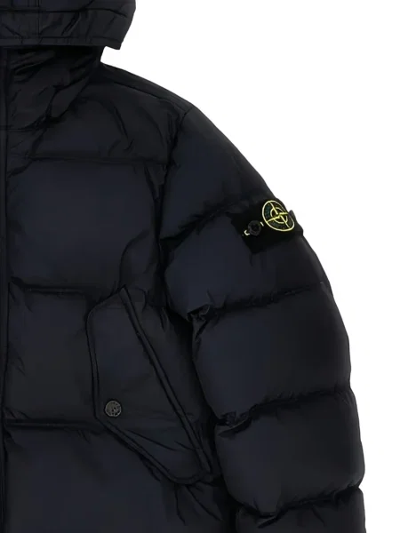 Kurtka dziecięca Stone Island niebieska