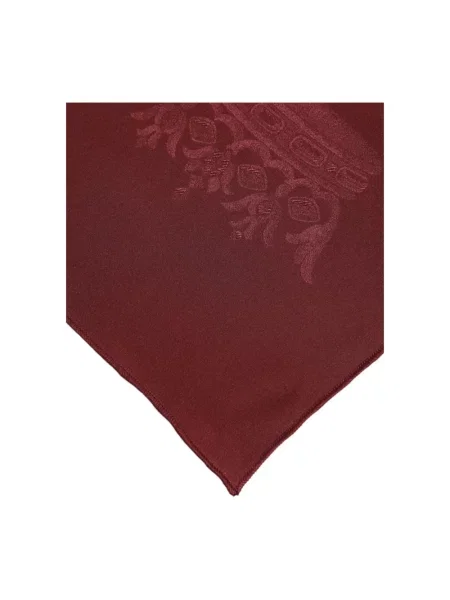 Jedwabna szal Dolce And Gabbana brązowa