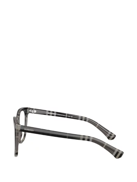 Sunčane naočale Burberry Eyewear karirane crna