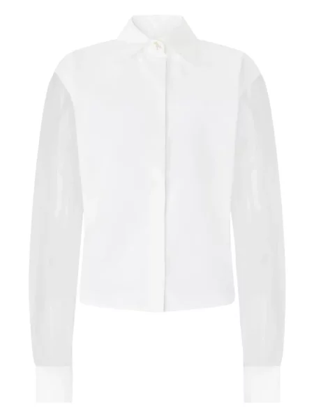 Koszula Genny z organzy biała