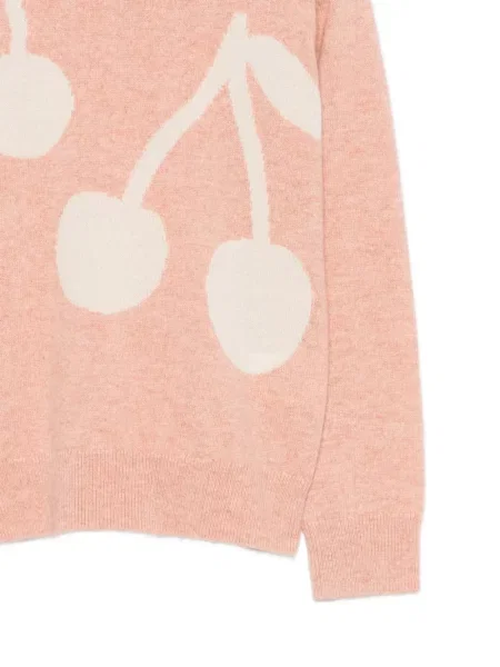 Sweter dziecięcy Bonpoint różowy