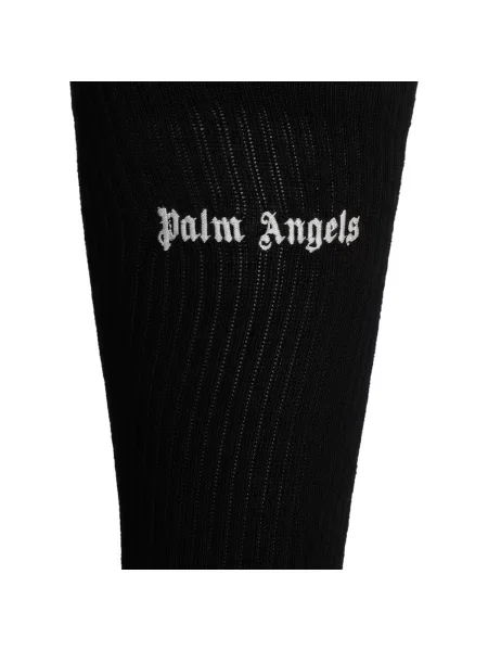 Hímzett zokni Palm Angels fekete