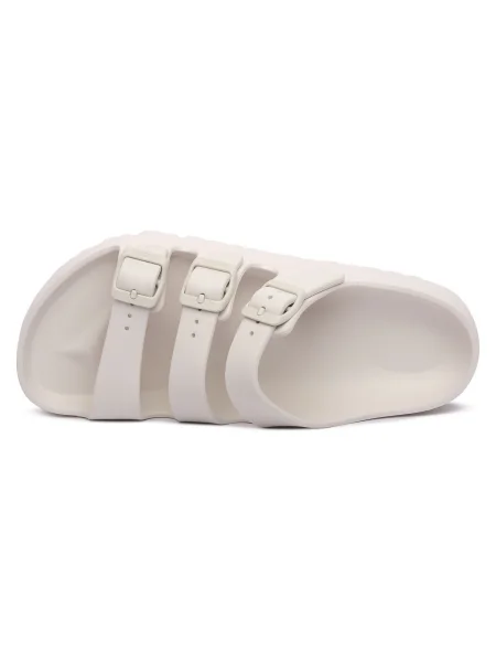 BIRKENSTOCK Saboți Florida III Flex coajă de ou alb