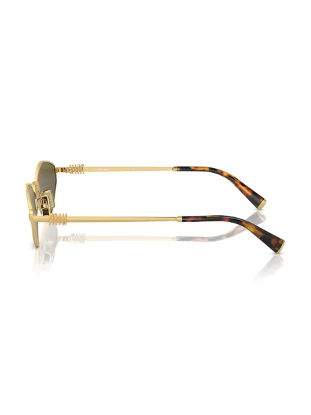 Miu Miu Okulary Przeciwsłoneczne Mu gold żółte