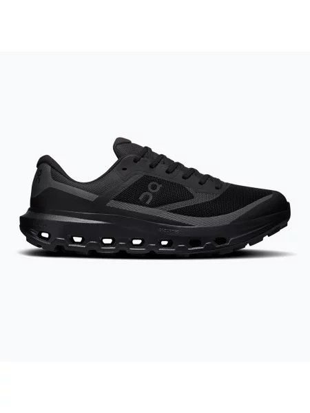 Încălțăminte de alergare pentru bărbați On Cloudvista 3 Waterproof black/black negru