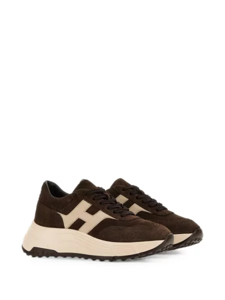 Sneakerși Hogan maro