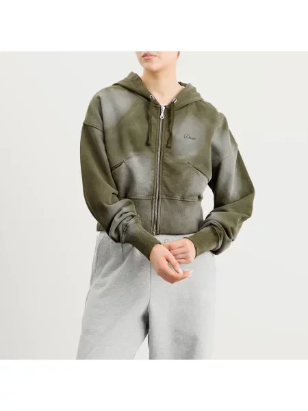 Bluza z kapturem Dime zielona