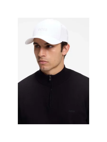 BOSS Black Șapcă Zed alb murdar bej