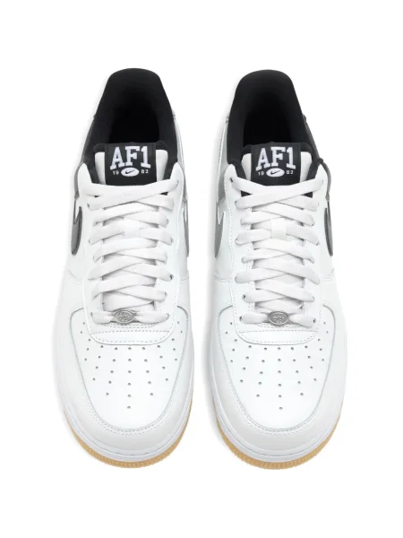 Pantaloni scurți Nike cu autograf cu decolteu rotund retro alb