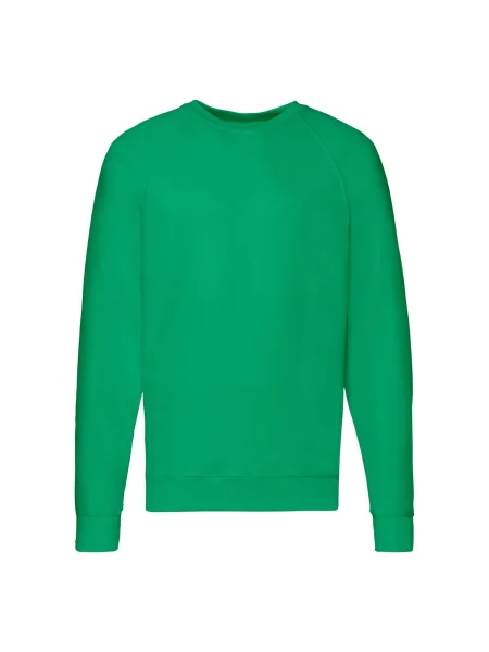 Hoodie Fruit Of The Loom zelena