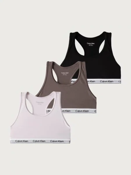 Calvin Klein Underwear podprsenka detská fialová