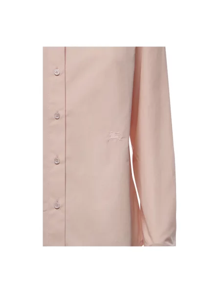 Koszula Burberry popelinowa różowa
