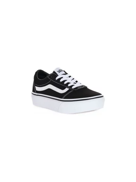 Pantofi Vans cu platformă alb