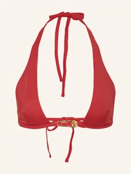 Versace Góra Od Bikini Trójkątnego rot czerwony