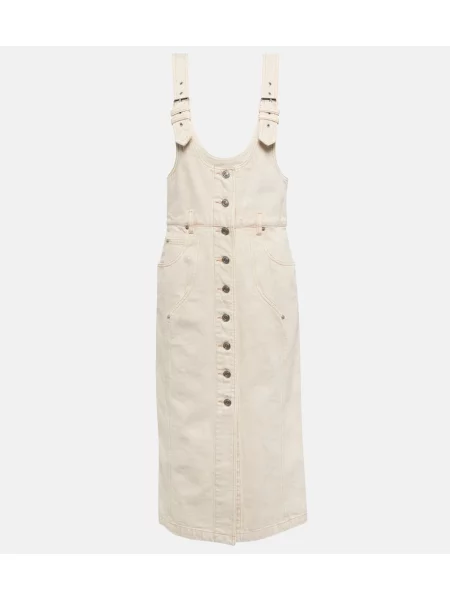 Mała mały sukienka jeansowa Marant Etoile garniturowa