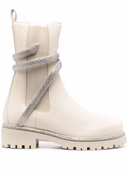 Боти René Caovilla със змийски принт